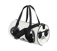 Sac de Sport en Toile avec Visage de Sceau de Dessin animé Mignon avec de Grands Yeux, Sac de Voyage en Toile pour Hommes, Femmes, Sport et Nuit