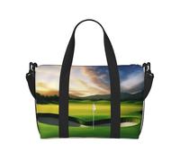 Sac de sport en toile pour homme et femme - Pour voyage, natation, fitness, entraînement, Golf Course2, Taille unique