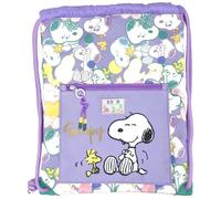 Sac de sport enfant Cyp Brands Snoopy Violet 34x1x44 cm