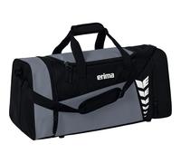 Erima Sac de Sport Spacieux Six Wings Unisexe Gris Ardoise/Noir L