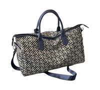 Sac de sport essentiel de voyage avec fermetures éclair pour femme - Grand sac à main pour le travail, le fitness, la gym, Couleur bleue.