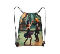Sac de sport étanche en corde pouvant être utilisé dans la salle de sport, Danseuse d'Halloween, One Size