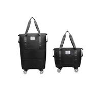 Sac de sport extensible à roulettes for femme - Grande capacité avec roulettes pivotantes à 360° et compartiments de rangement amovibles, idéal for les courts séjours, la salle de sport ou les escapad