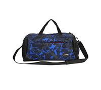 Sac de Sport Femme Sac de Remise en Forme Femelle Séparation Sécheuse et Humide Mâle Sports Sport Yoga à Bagages la Main Voyage(Blue)