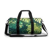 Sac De Sport Feuilles De Monstres Tropicaux Sac De Voyage Rond Sacs De Sport Sac De Sport