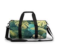 Sac De Sport Feuilles De Monstres Tropicaux Sac De Voyage Rond Sacs De Sport Sac De Sport