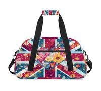 Sac de sport Flower Art pour femmes, hommes, enfants, filles, garçons, pour la nuit, le week-end, sac de voyage, sac de sport, sac de sport, sac de sport, sac de transport 24 l, couleur, 24 L,