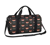 Sac de sport Fox - Motif animaux - Pour le w nd, le w nd, le w nd, le voyage, la gym - Pour enfants, filles, garçons, femmes et hommes