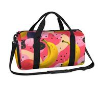 Sac de sport Fruit Banana - Sac de voyage décontracté - Sac fourre-tout de voyage - Sac de sport pour enfants, filles, garçons, femmes, hommes