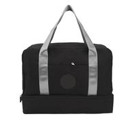 Sac de Sport, Grand Sac de Sport Pliable étanche avec Compartiment à Chaussures, Poche Humide, Sac de Voyage pour W nd, Plage, Sport, Salle de Sport, Piscine pour Femmes et (Schwarz)
