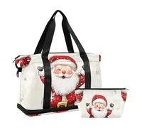 Sac de sport haute résolution avec sangle réglable pour voyage en avion, santa clause haute résolution, 1 size