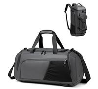 Sac de Sport Homme 40L Sac de Voyage avec Compartiment à Chaussures et Poche Humide,Fonction à Dos Weekend pour Gym Yoga Natation Femme