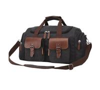 Sac de Sport Homme Sac De Sport pour Voyage, Sac De Nuit en Toile, Sac À Main De Voyage Vintage, Sac À Main Musculation, Outdoor, Workout(F)