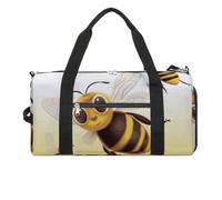 Sac de sport Hug Tree Paresseux pour homme et femme Sac de nuit avec compartiment à chaussures Sac d'entraînement, Honey Animal, Taille unique, Art Déco