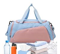 Sac de Sport imperméable avec Compartiment à Chaussures pour, Gym, étudiants, Natation, Football, Bleu, Consulte la descripción, Voir Description