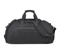 Sac de sport imperméable pour homme avec grand espace et compartiment à chaussures, Voir image, Noir