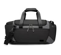 Sac de Sport Imperméable Sacs de Sport imperméables avec Compartiment à Chaussures, Sac 21 Pouces for Hommes Humide et Sec, Sacs Voyage pour Sport Salle Voyage Natation(Grey)