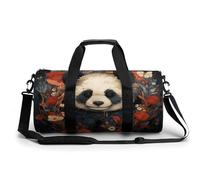 Sac de sport imprimé Assis parmi des fleurs Sac à dos Sac de sport Sac de yoga avec poche séparée sèche humide Style 45 cm/22,9 cm/22,9 cm, Style :, 17.7in/9in/9in