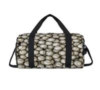 Sac de sport imprimé balle de baseball avec compartiment à chaussures, sac de voyage pour le w nd, organiseur de bagages pour femmes, hommes, enfants, filles, garçons