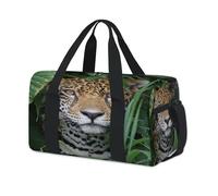 Sac de sport Jaguar pour enfants, filles, garçons, femmes, hommes, motif léopard Jaguar, sac de voyage, sac de voyage, sac de sport décontracté