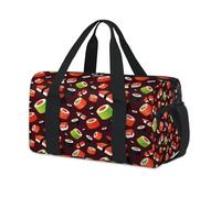 Sac de sport japonais à sushis pour le w nd du Japon - Sac fourre-tout de voyage décontracté pour enfants, filles, garçons, femmes et hommes