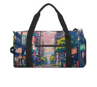 Sac de sport japonais pour homme et femme, sac fourre-tout imperméable, grand sac de sport pour voyage et entraînement