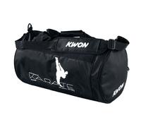 KWON 5016003 Sac de Sport spécial karaté, Noir, 48 x 24 cm