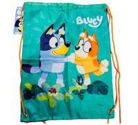 Sac de sport Leaves enfant Cyp Brands Bluey Vert 25x1x25 cm