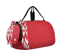Sac de sport léger avec compartiment à chaussures Motif drapeau national de la Biélorussie