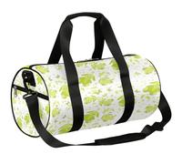 Sac de sport léger avec empreintes d'éléphant mignon pour homme et femme (animal mignon), Jolie empreinte d'éléphant, 17.6(L) x 9(W) x 9(H) inch