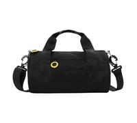 Sac de sport léger en nylon avec une épaule, sac de sport, sac à main pour filles, danse, fitness, yoga, week-end, natation, rangement pour enfants, Noir , 42*25cm, Bohème