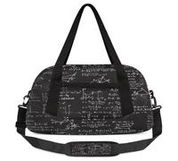 Sac de sport léger pour enfants avec formules mathématiques pour filles et garçons, sac de sport léger pour enfants, petit sac de voyage, sac de danse, Formules mathématiques, 18.5L x 7.8W x 9.4H