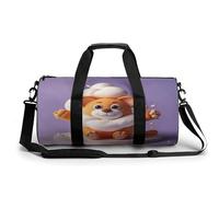 Sac de Sport léger pour Homme et Femme, imprimé Animal Mignon Barbe à Papa, idéal pour Les Voyages et Le Sport
