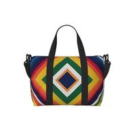 Sac de sport léger pour homme et femme - Motif écureuil caché derrière un arbre - Sac de sport avec compartiment à chaussures, Drapeau Afrique du Sud., Taille unique, Sac de voyage