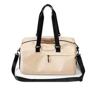 Sac De Sport Lightweight Gym Bag Swimming Waterproof Excursion Women's Large Capacity Business Trip Handbag Sports Crossbody pour Les Voyages(Khaki)