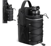 Sac de sport magnétique léger | Comprend un étui pour téléphone, une bouteille d'eau pour la salle de sport, un sac de rangement étanche, une bandoulière réglable, peut être porté à la main ou à l'épa