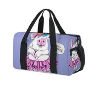Sac de sport mignon en forme de cochons de ballerine pour le w nd, sac fourre-tout décontracté pour voyage, gym, pour enfants, filles, garçons, femmes, hommes