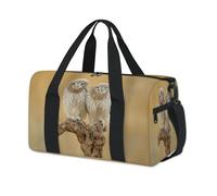 Sac de sport mignon en forme de petite chouette pour enfants, filles, garçons, femmes, hommes, motif hibou, sac de voyage, sac fourre-tout, sac de sport décontracté