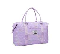 Sac de sport multifonction résistant à l'eau de grande capacité avec compartiment humide et sec pour le sport, le fitness, les courts voyages, sac de gym organisé pour les courts séjours, violet