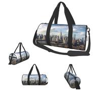 Sac de sport New York City pour homme et femme - Imperméable - Convertible - Noir - Taille unique, Noir , Taille unique