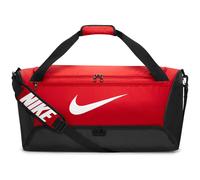 Nike Brsla Duff 9.5 Sac de Sport Unisexe Rouge/Noir/Blanc Taille Unique