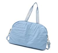 Sac de sport Oxford de grande capacité résistant aux déchirures avec plusieurs compartiments pour le sport, les voyages, la maternité, le sport essentiel, bleu, Beauté de masse