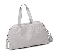 Sac de sport Oxford de grande capacité résistant aux déchirures avec plusieurs compartiments pour le sport, les voyages, la maternité, pratique, gris, Beauté de masse