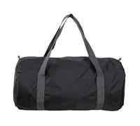Sac de sport pliable de 37 L, sac de rangement en nylon léger, pour voyage, camping, sport, résistant à l'eau et aux déchirures, Noir , Simple et facile