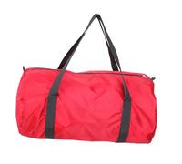 Sac de sport pliable de 37 L, sac de rangement en nylon léger, pour voyage, camping, sport, résistant à l'eau et aux déchirures, Rouge, Simple et facile