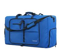 Sac de sport pliable pour homme - Petit sac de sport extensible pour femme - Sac de voyage extensible avec compartiment à chaussures - Grand sac de gym pour avions de 60 L, 80 L, 100 L et tactique