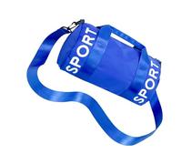 Sac de Sport pour - 30 x 17 x 17 cm - Sac de Weekend - Sac de Voyage Multifonction - Sac de Sport à bandoulière - Équipement Portable pour Le Camping et Les Exercices de Plein air, Bleu, Siehe