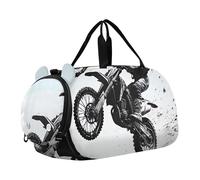 Sac de sport pour enfant Motif papillons Violet, Dirt Bike Jump, Classique