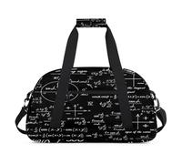 Sac de sport pour enfants, filles, garçons, femmes, hommes, 24 L, sac fourre-tout, voyage, gym, danse, table de physique, couleur, (24L) UK, Organiseur de sac