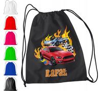 Sac De Sport Pour Enfants - Hot Wheels + Nom ! Car Car